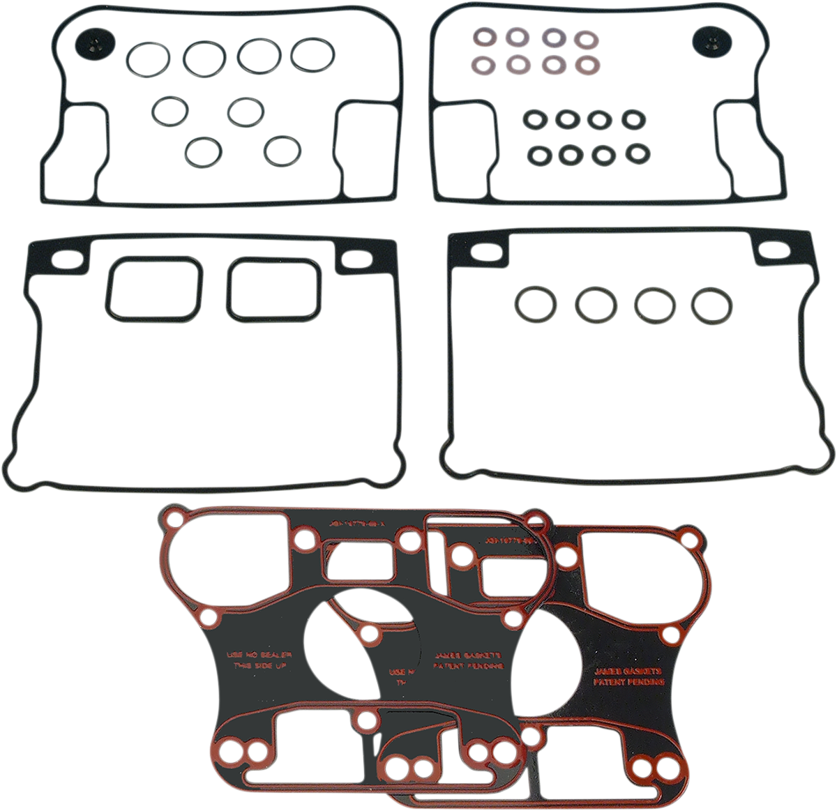 James Gasket Rocker Box Rubber Gasket for Big Twin JGI-17042-92