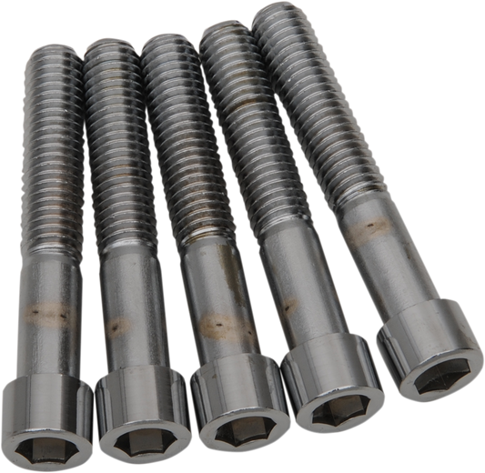 Drag Specialties MPB705S coarse thread socket-head bolts, 7/16 inch by 3 inches, replacement pack with durable steel construction.