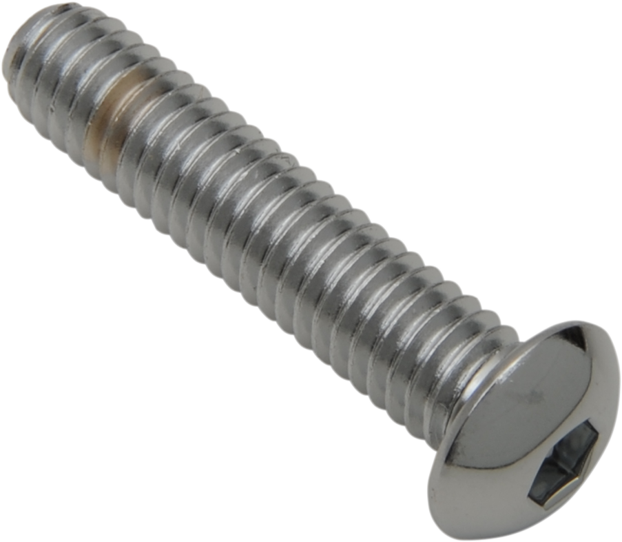 Set of five Drag Specialties MPB828 button head replacement bolts, 5/16"-18 x 2" for motorcycle applications