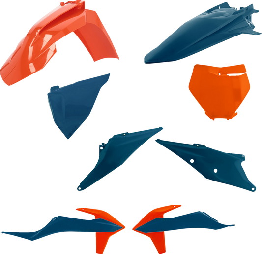 ACERBIS Full Replacement Body Kit Orange/Dark Blue SX/SC/SX-F 2019-2022 2726497302 - Howling Moto