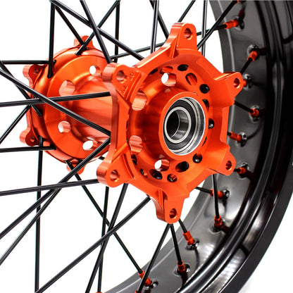 KKE 17Inch Supermoto Rims For KTM SX SX-F XC-F XC EXC EXC-F 2003-2025 - Howling Moto