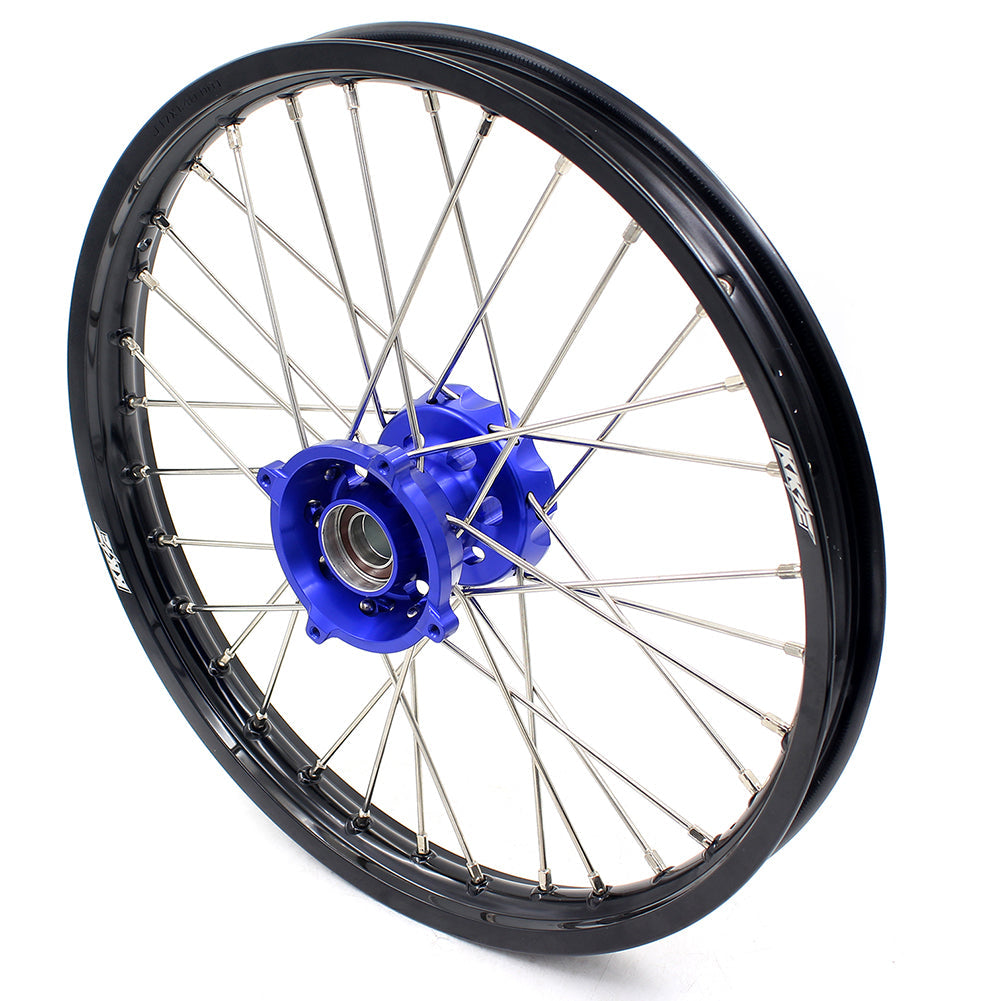 KKE 17"*1.4/14"*1.6 Spoked Kid's Big Wheels Rims Fit KTM SX 85 2003-2020 Husqvarna TC 85 2014-2020 Blue Hub - Howling Moto