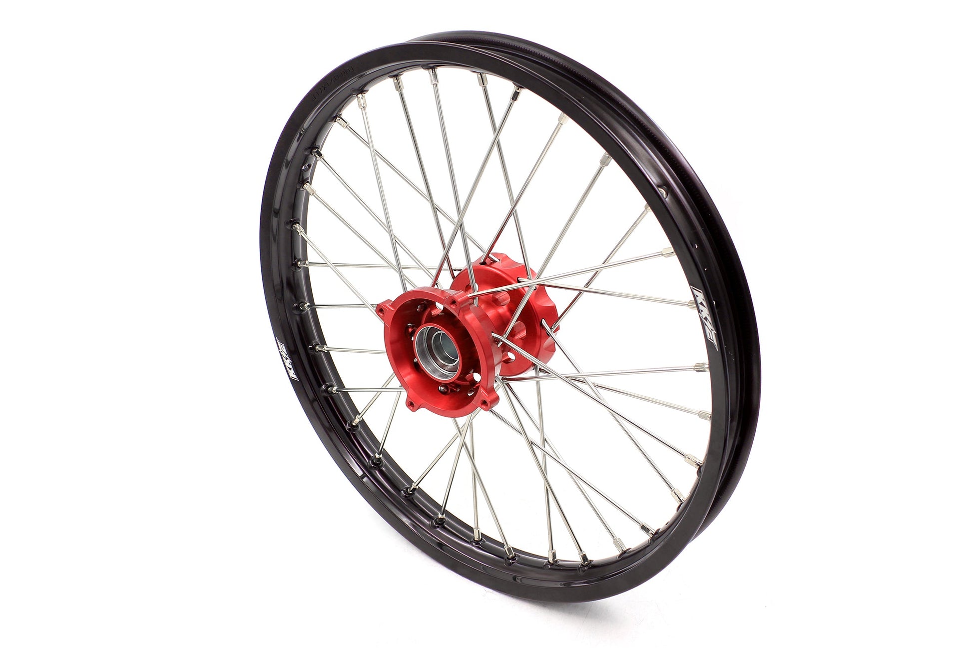 KKE 17"*1.4/14"*1.6 Spoked Small Kid's Wheels Set For KTM SX 85 2003-2020 Red Hub - Howling Moto