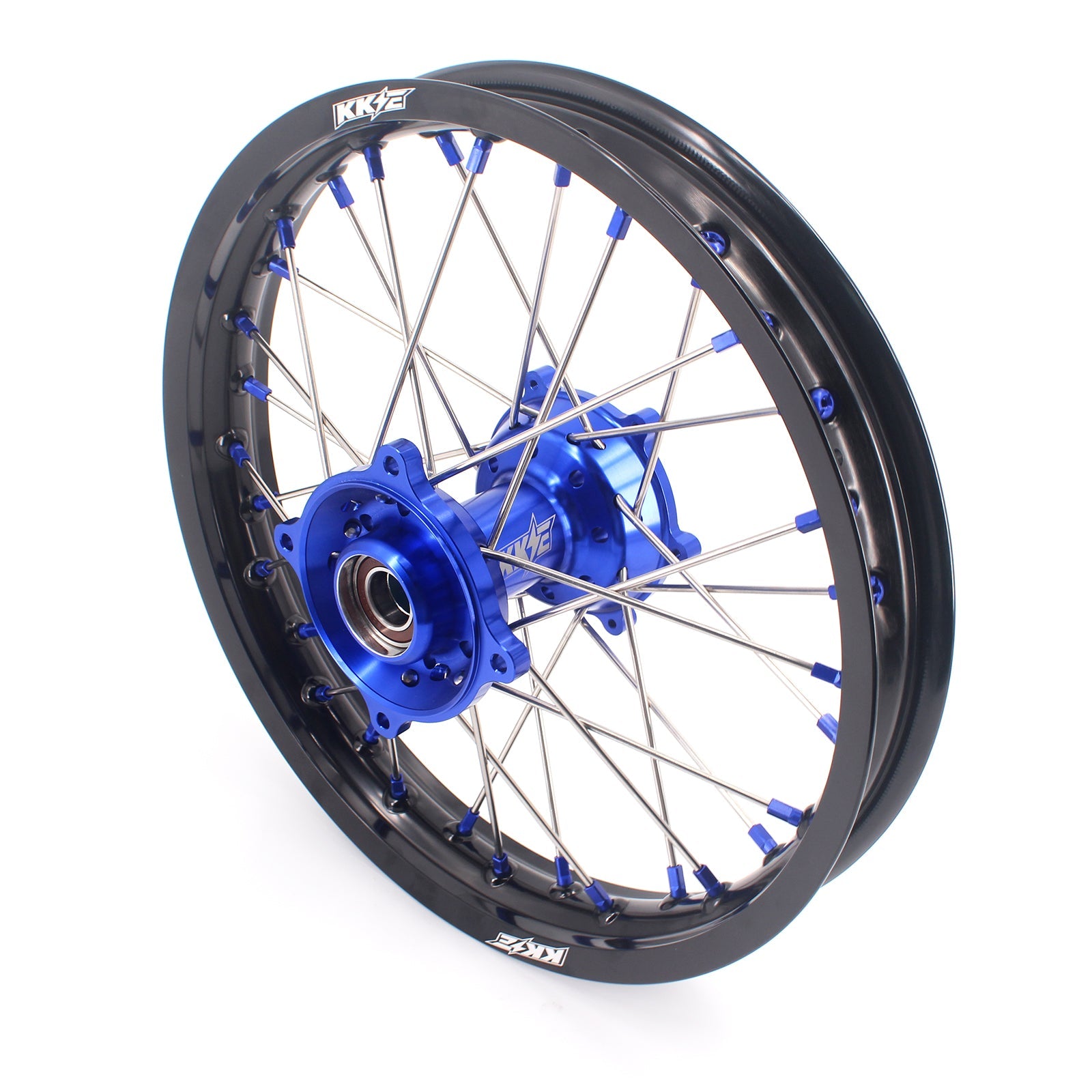 KKE 17 & 14 CNC Hub Kid's Big Wheels Rims For KTM SX85 2021-2024 Husqvarna TC85 2021-2024 - Howling Moto