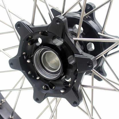 KKE 2.5*19/4.25*17 CUSH Drive Supermoto Wheels Set for KTM 990 950 Adventure 2003-2015