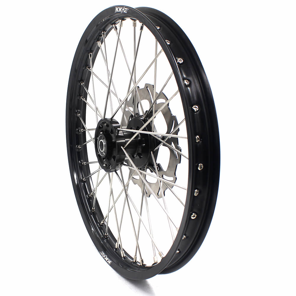 KKE 21 & 19 MX Spoked Wheels Fit SUZUKI RM125 1996-2007 RM250 1996-2008 - Howling Moto