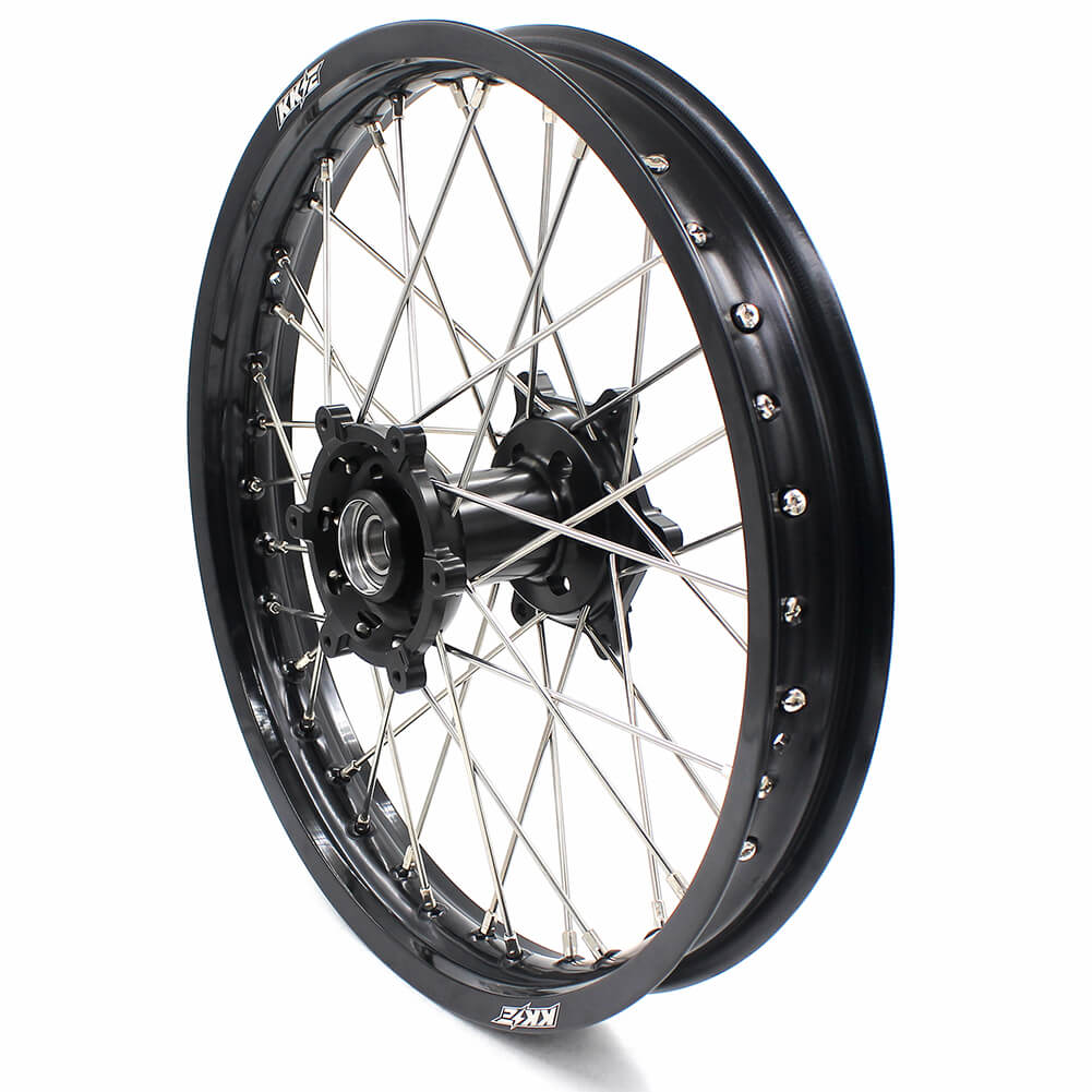 KKE 21 & 19 MX Spoked Wheels Fit SUZUKI RM125 1996-2007 RM250 1996-2008 - Howling Moto