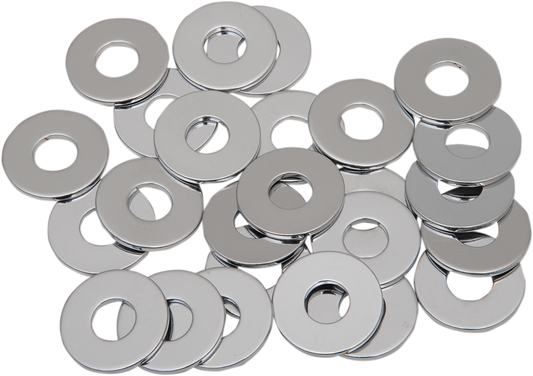 DRAG SPECIALTIES 1/2-inch USS washer, part no. MPB598, showing a metal washer with a smooth, round shape for motorcycle parts.