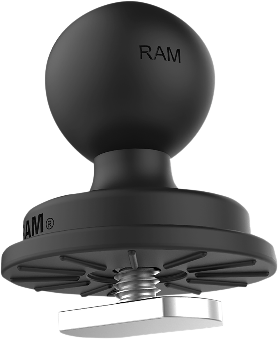 Bill's Exhausts RAM MOUNTS Tough Track Ball RAP-B-354-TRA1 engine mount with durable ball joint and mounting base.