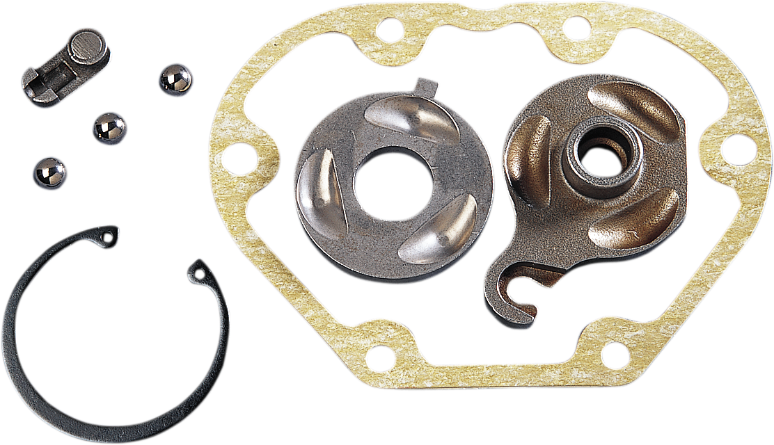 DRAG SPECIALTIES clutch release kit VT-18-3212-BC3 for Harley-Davidson motorcycles, featuring metal components and detailed assembly.