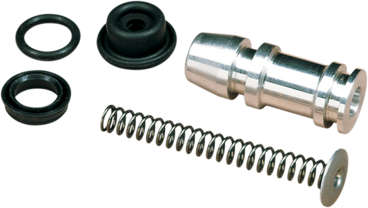 Drag Specialties front master cylinder rebuild kit with replacement seals and components for motorcycle brake system.