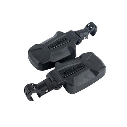 Pair of Seizmik Pursuit side view mirrors for Polaris, Can-Am, Honda, Kawasaki with adjustable ROP clamp for 1.75-2 inch roll cages.