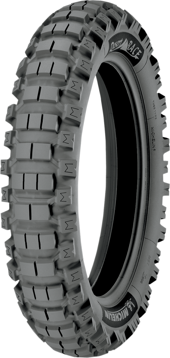 Michelin Desert Race Rear Tire 140/80-18 70R for Rally Raid and Off-Rroad Use