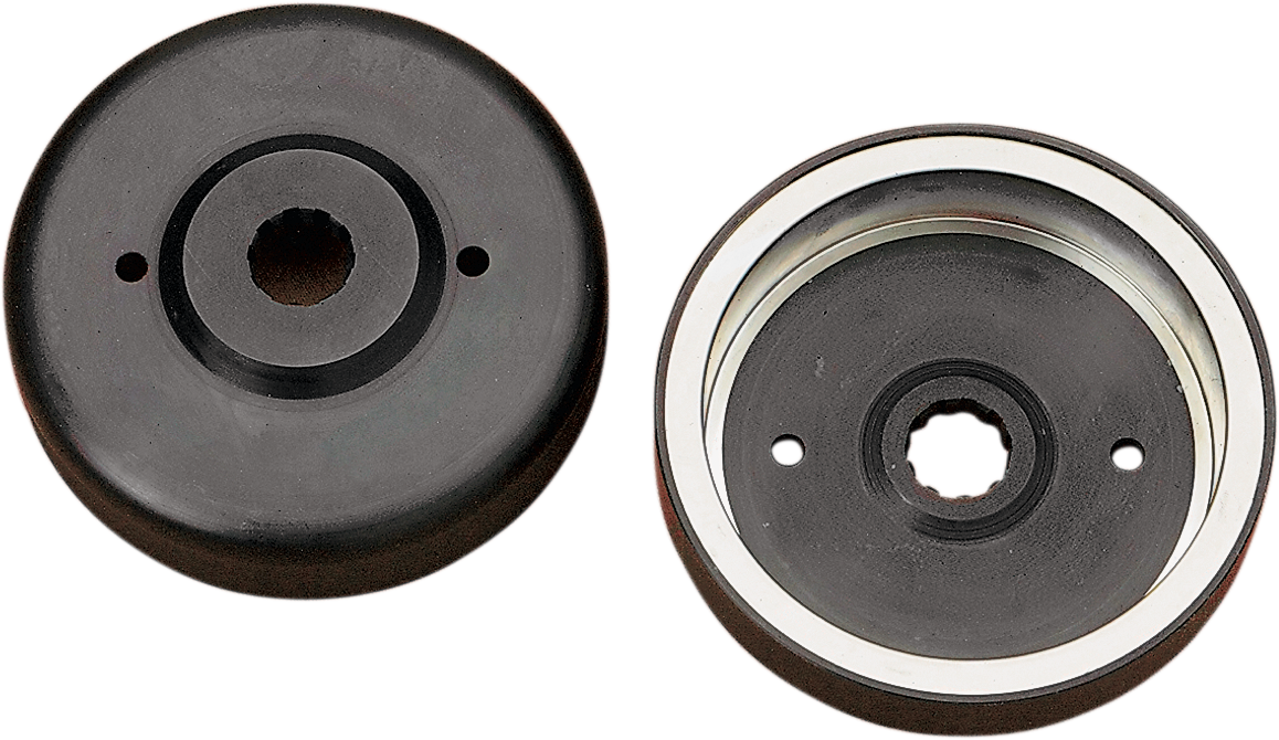 Heavy duty alternator rotor for Harley Davidson motorcycle, manufactured by Drag Specialties, part 16986-BXLB1.