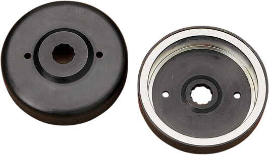 Heavy duty alternator rotor for Harley Davidson motorcycle, manufactured by Drag Specialties, part 16986-BXLB1.