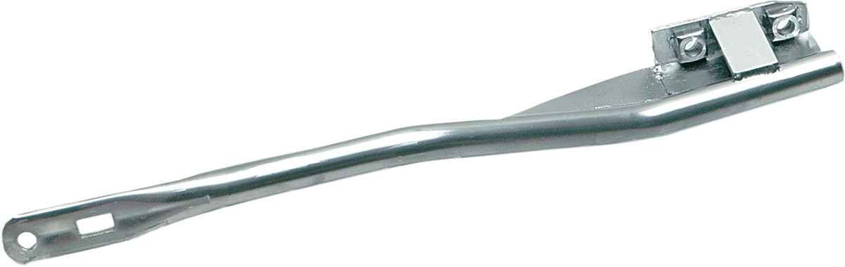 Chrome Drag Specialties muffler support bracket for 1.0 inch tubing, part #209940, designed to secure motorcycle exhaust components.