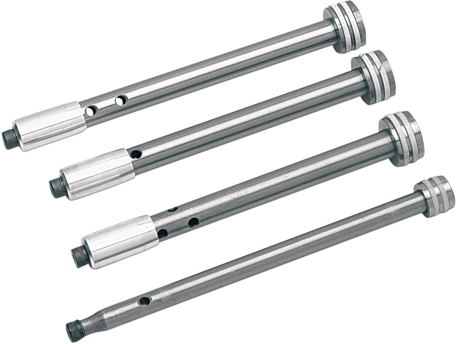 DRAG SPECIALTIES damper tube assembly for Showa front forks, part 77-0008-SC3, with visible components and metallic finish.