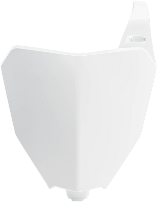 ACERBIS Front Number Plate - White 2780390002 - Howling Moto
