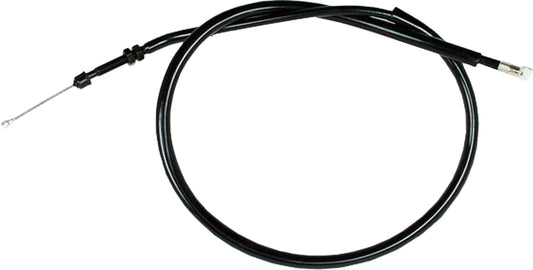 Motion Pro black vinyl clutch cable 02-0547 with metal fittings, designed for motorcycle clutch systems.