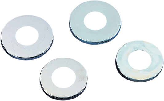 Chrome fork stem dust covers for Timken bearings by DRAG SPECIALTIES, designed to protect and enhance motorcycle front forks.