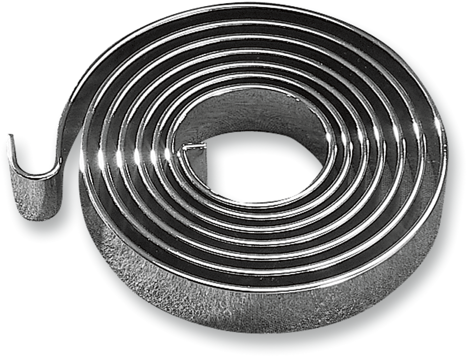 Chrome finish Drag Specialties Kicker Spring for motorcycles, part number 11-0111-BC206, with coiled metal appearance.