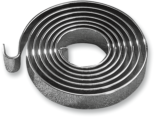 Chrome finish Drag Specialties Kicker Spring for motorcycles, part number 11-0111-BC206, with coiled metal appearance.