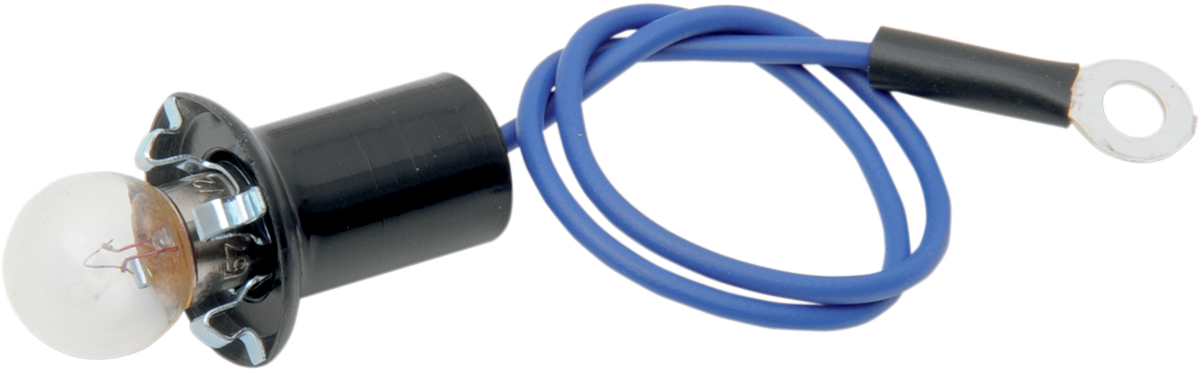 DRAG SPECIALTIES replacement socket bulb for FL-style speedometer, used in motorcycle speedometer lighting.