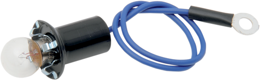 DRAG SPECIALTIES replacement socket bulb for FL-style speedometer, used in motorcycle speedometer lighting.