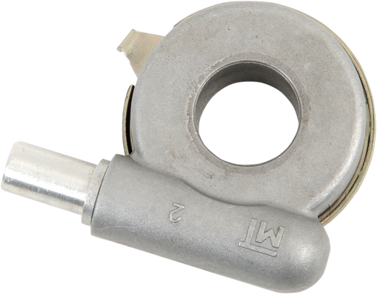 Drag Specialties front wheel speedometer drive unit with spacer, 0.300 inch, 2:1 ratio, for motorcycle speedometer installation.