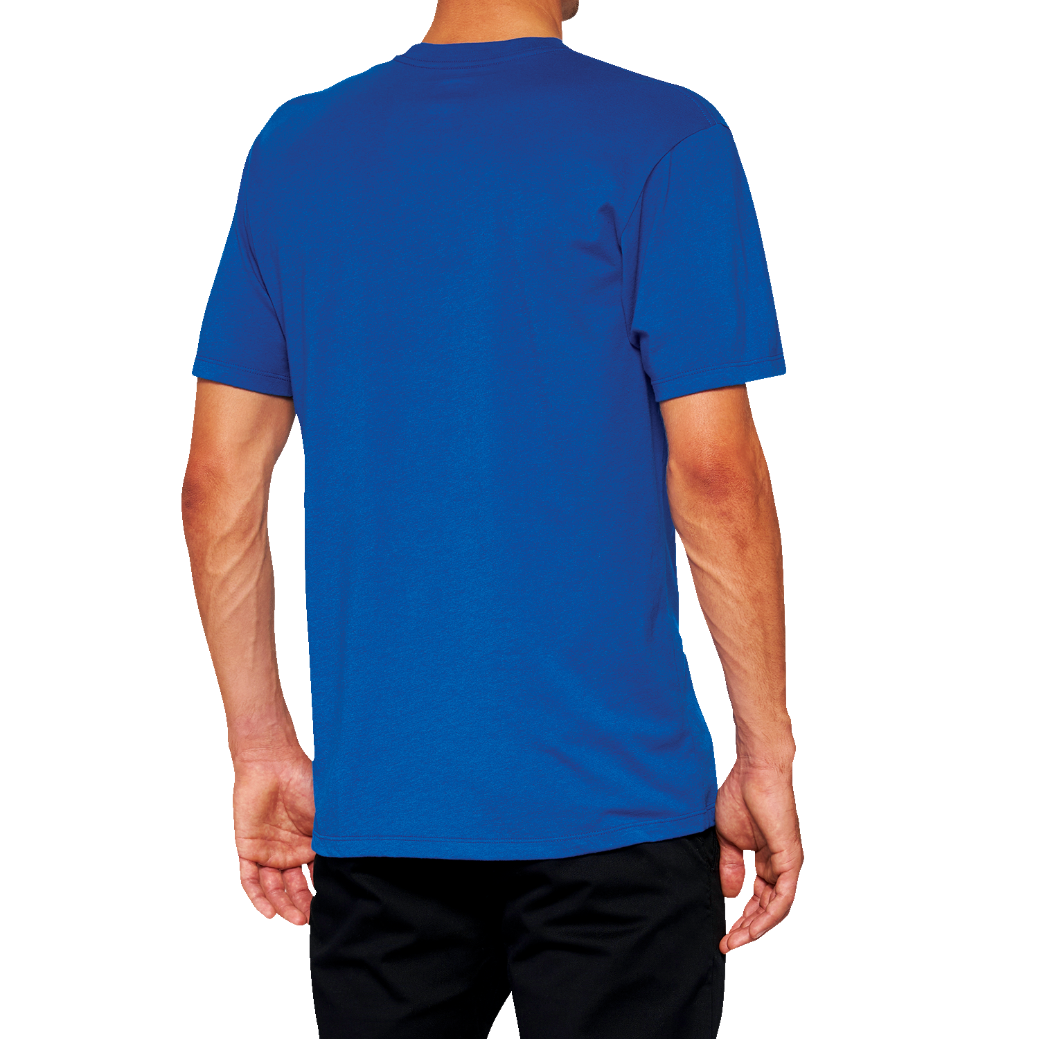 100% Official T-Shirt - Royal Blue - Medium 20000-00016 - Howling Moto