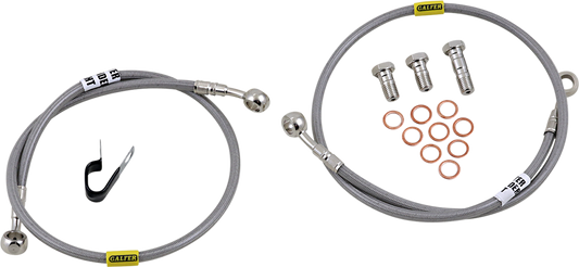 GBRAKES Stainless Steel Brake Line FK003D419-2 for Enhanced Bike Stopping Power