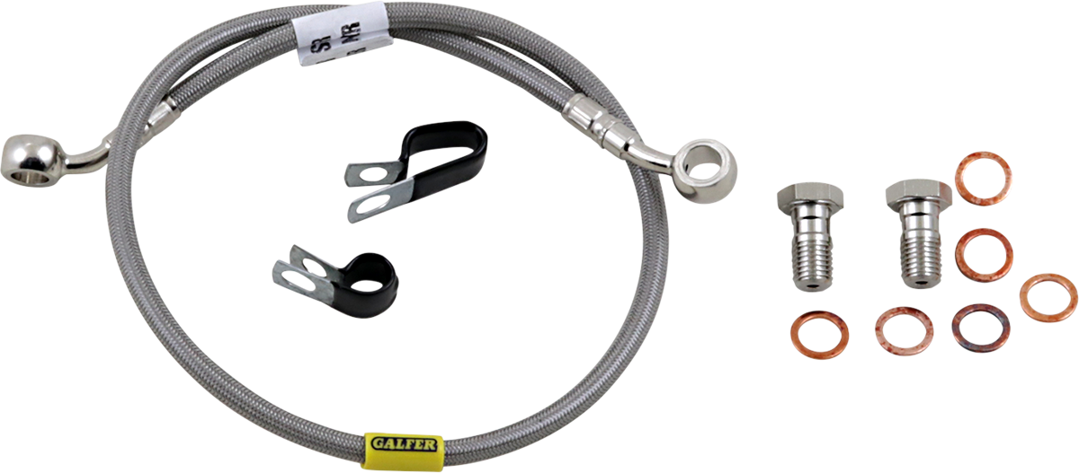 GBRAKES Stainless Steel Brake Line FK003D743R for Enhanced Bike Stopping Power