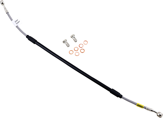 GBRAKES Stainless Steel Brake Line Kit FK003D118R for Enhanced Bike Stopping Power