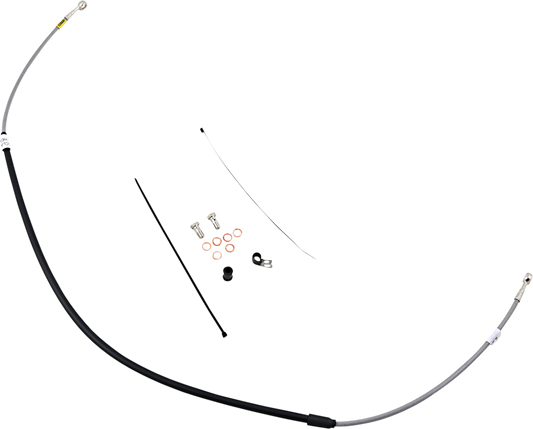 GBRAKES Stainless Steel Brake Line Kit FK003D217-1 for Enhanced Bike Stopping Power