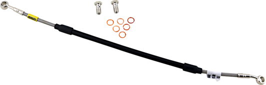 GBRAKES Stainless Steel Brake Line Kit FK003D289R for Enhanced Bike Stopping Power