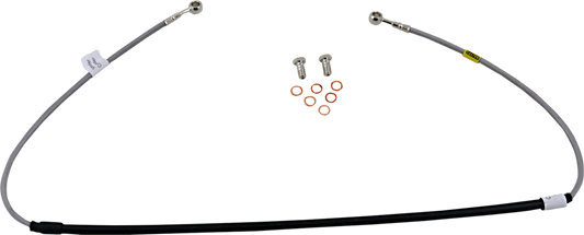 GBRAKES Stainless Steel Brake Line Kit FK003D742-1 for Enhanced Stopping Power