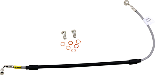 GBRAKES Stainless Steel Brake Line Kit FK003D742R for Enhanced Bike Stopping Power