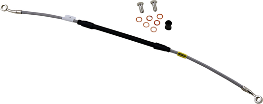 GBRAKES Stainless Steel Brake Line Kit FK003D962R for Enhanced Bike Stopping Power