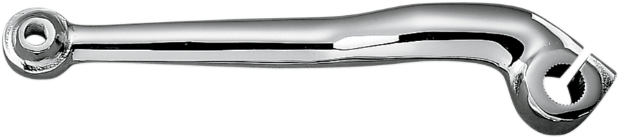 Chrome shift lever for FXR models by Drag Specialties, featuring a sleek, polished design for motorcycle gear shift control.