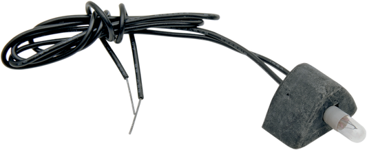DRAG SPECIALTIES replacement bulb assembly 91-6609L-HC3 for skull fender ornament on motorcycle or bike.