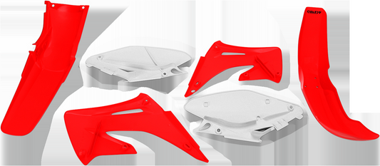 Acerbis standard replacement body kit for motorcycles with OEM 2040950206, featuring body panels and components in black.