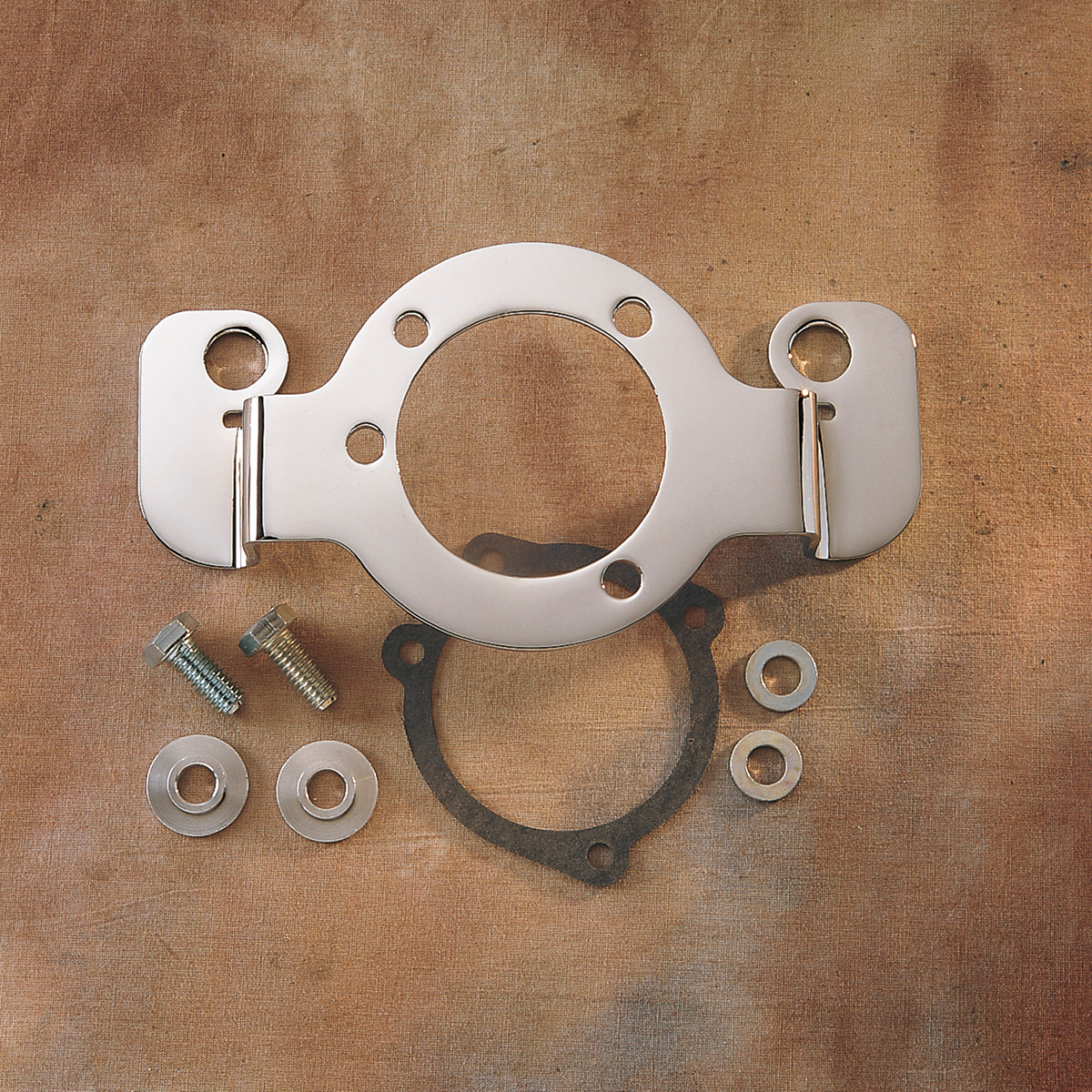 DRAG SPECIALTIES air cleaner support bracket kit for Harley Sportster '88-'06, shown with metal mounting components.
