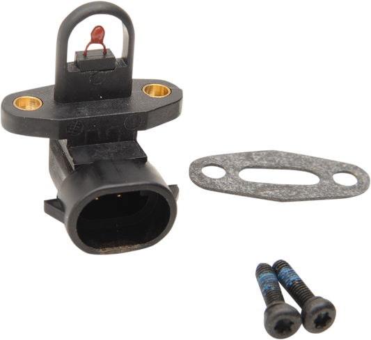DRAG SPECIALTIES EFI Air Temperature Sensor, part MC-DRAG039, shown with its connectors and mounting hardware.
