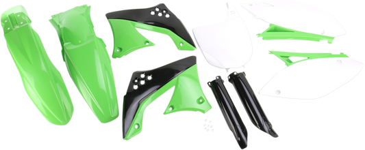 ACERBIS Full Replacement Body Kit - OEM Green/Black/White 2198060145 - Howling Moto