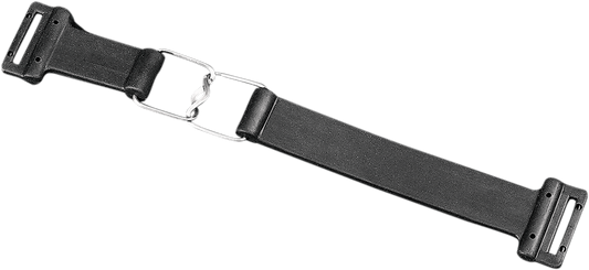DRAG SPECIALTIES battery strap for Harley Softail models 1984-1999, black metal strap securing motorcycle battery in place