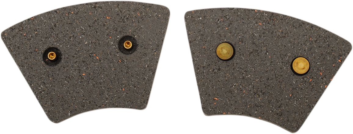DRAG SPECIALTIES semi-metallic brake pads 16-0901SCPBC202 with enhanced stopping power for motorcycle braking systems