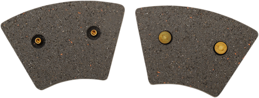 DRAG SPECIALTIES semi-metallic brake pads 16-0901SCPBC202 with enhanced stopping power for motorcycle braking systems