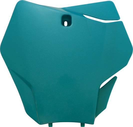 ACERBIS Front Number Plate - Teal 2872767441 - Howling Moto