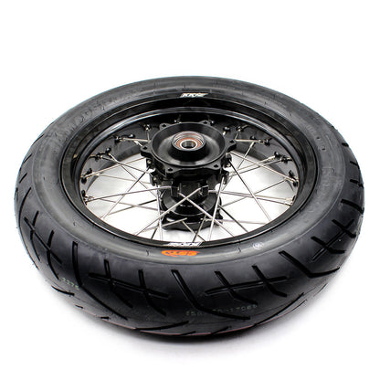 KKE 3.5/4.25*17" Cush Drive Wheels For SUZUKI DR650SE 1996-2021 CST Tires