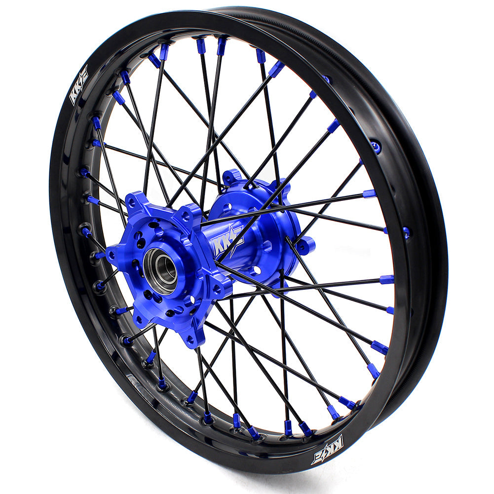 KKE 1.6*21 & 2.15*18 Enduro Spoked Wheels Set For SUZUKI DRZ400SM 2005-2024 - Howling Moto